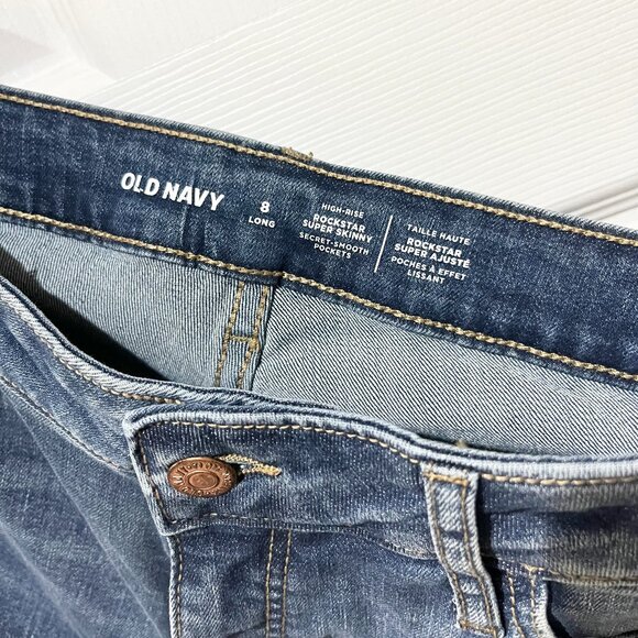 High-Rise Rockstar Super-Skinny Jeans - Picture 4 of 8